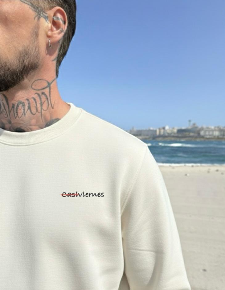 sudadera básica "Mano fina"