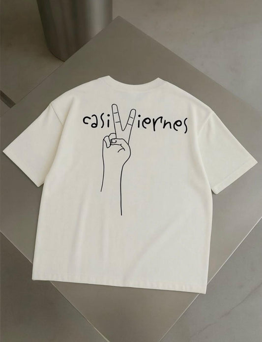 Camiseta manga corta "Mano fina"