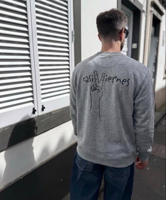 sudadera básica "Mano fina"