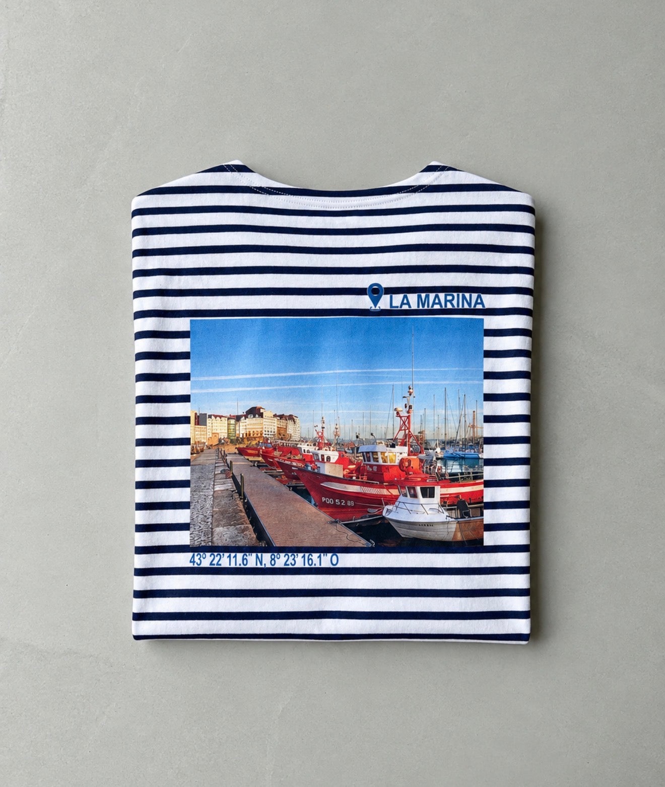 Blue stripes
