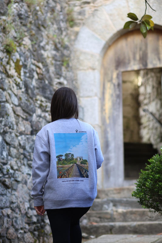 Sudadera Castillo de Santa Cruz