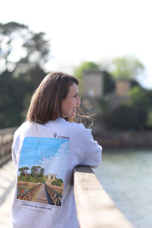 Sudadera Castillo de Santa Cruz