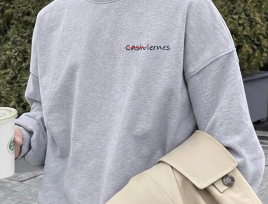 sudadera básica "Mano fina"